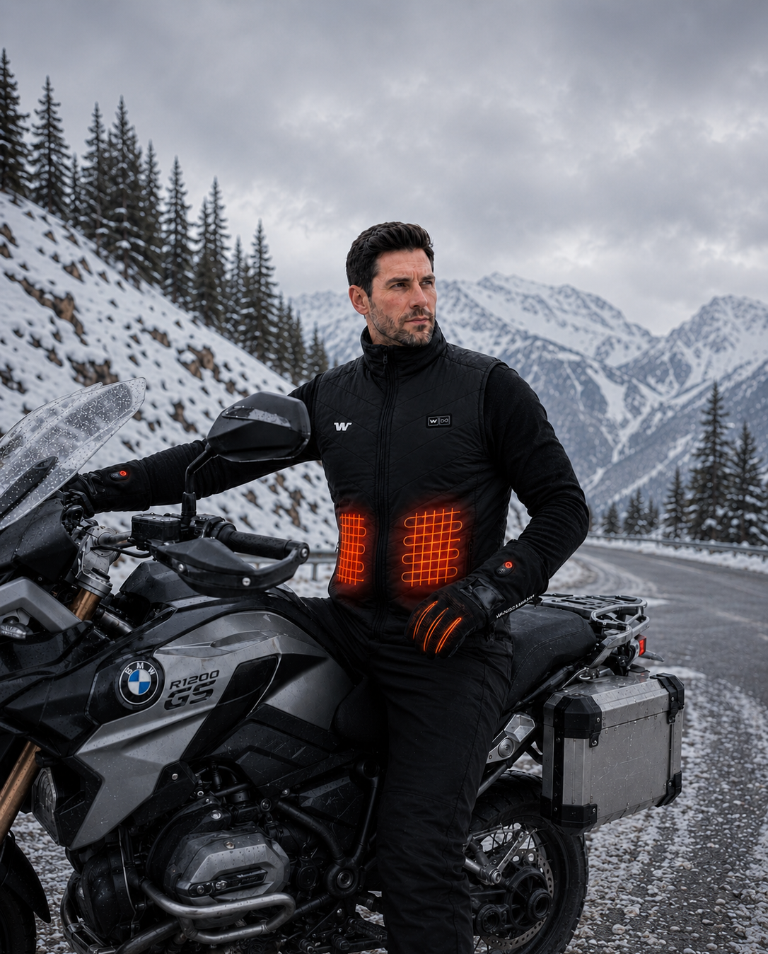 COMBO MOTO (Chaleco + Guantes)